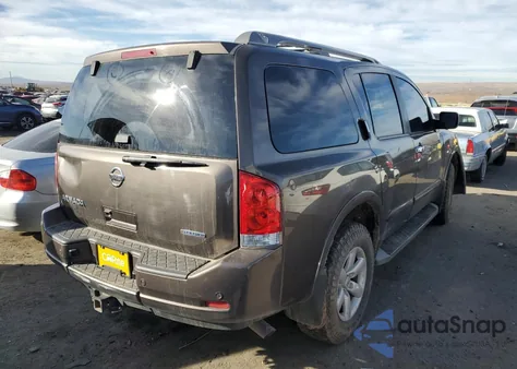 2015 Nissan Armada Sv from USA, damaged, VIN 5N1BA0NC7FN610185